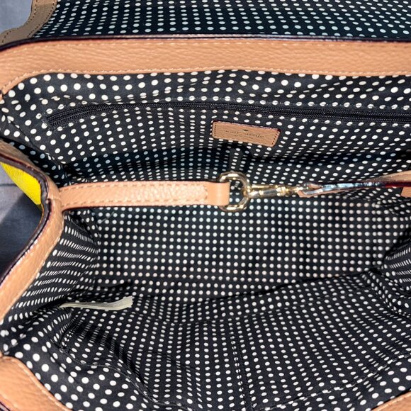 Kate Spade Colorblocked Satchel - Picture 6 of 7